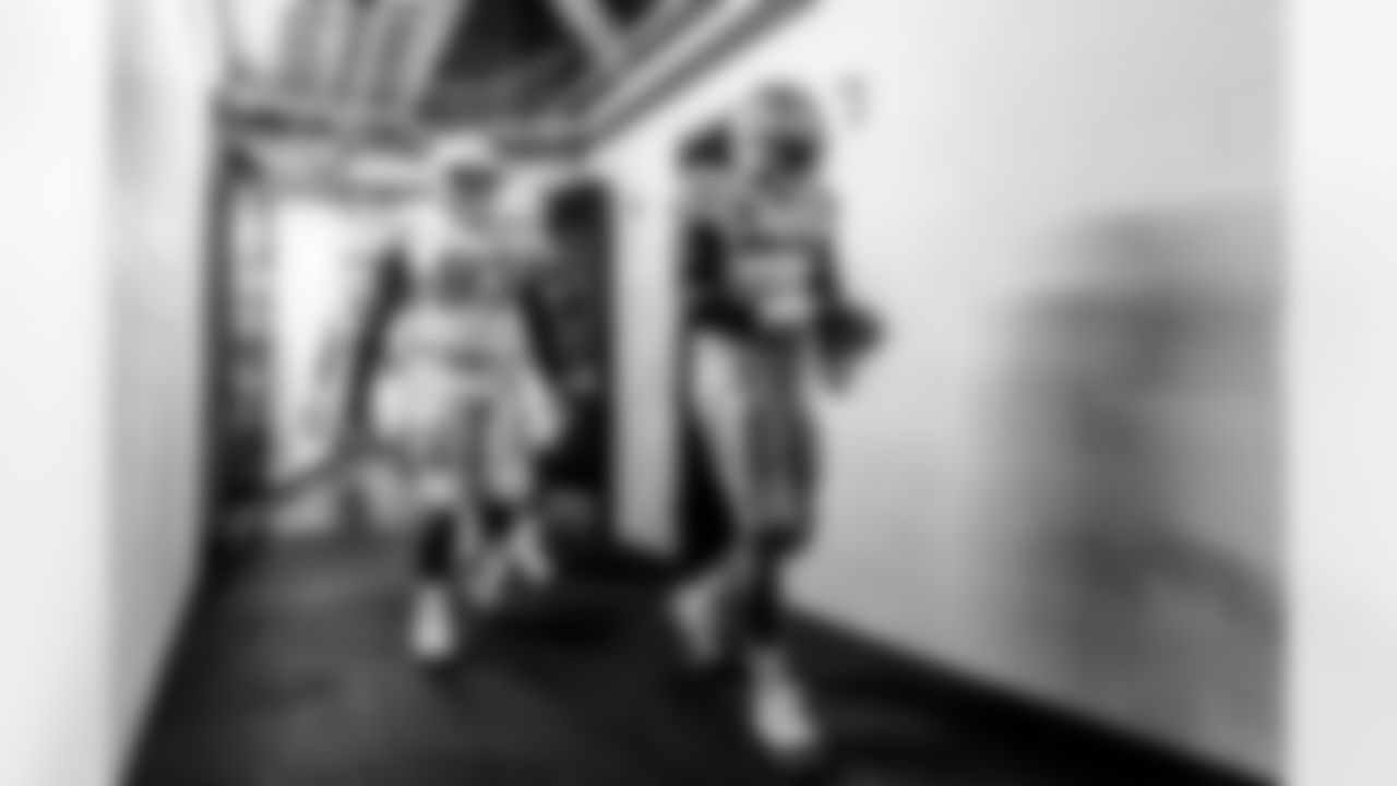 Take a look back at the Chargers Week 18 matchup with the Raiders in monochrome!